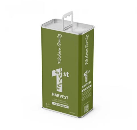 Нефільтрована оливкова олія Extra Virgin Nikolaou Family ZEVS AGOURELAIO 3 л - фото №1 Нефільтрована оливкова олія Extra Virgin Nikolaou Family ZEVS AGOURELAIO 3 л отзывы