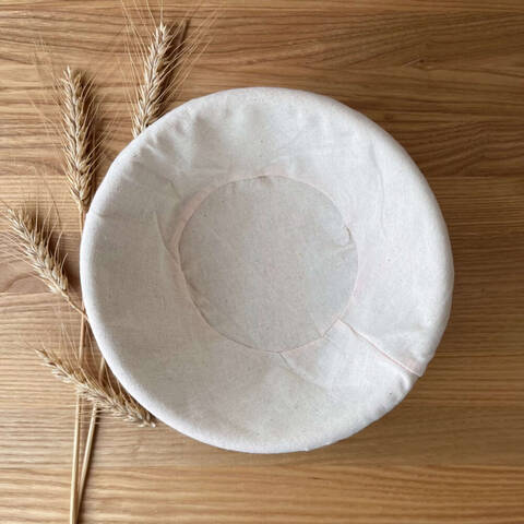 Кошик ротанговий для вистоювання хліба круглий з чохлом 0.5 кг (Словенія) - фото №1 Кошик ротанговий для вистоювання хліба круглий з чохлом 0.5 кг (Словенія) Купити